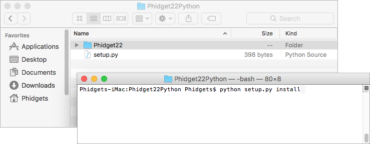 install python mac